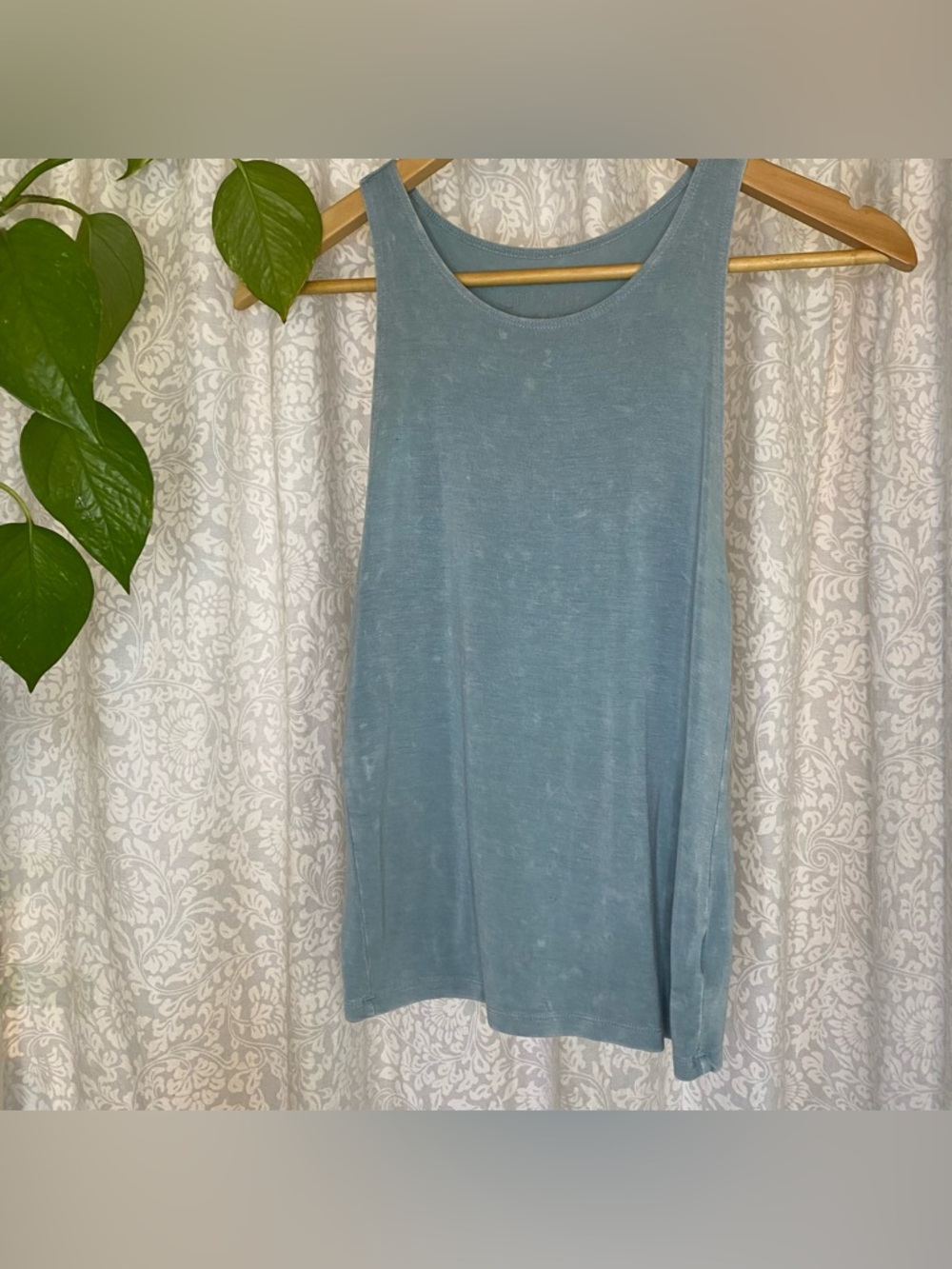AEO Soft and Sexy Tank Top - Light Blue - Casual Sleeveless Top